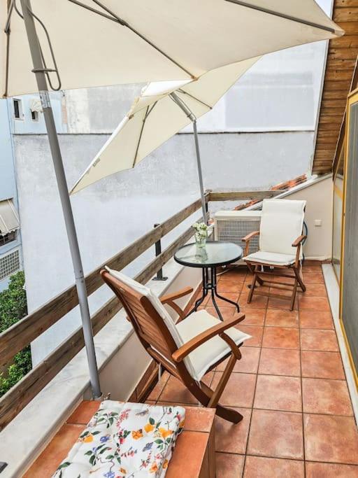 Sunny & Comfy Studio In The Heart Of Preveza Bagian luar foto